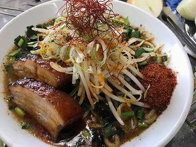 シビカラ味噌ラーメン