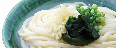 歯ごたえ満点のうどん