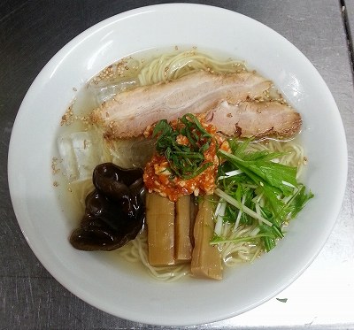冷製鶏塩らぁ麺