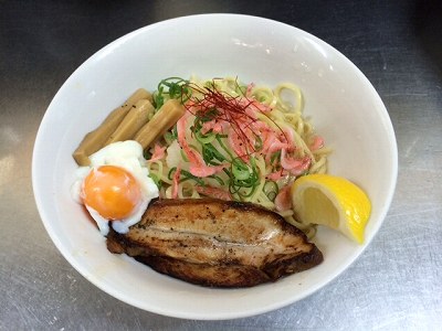 釜揚げ桜えびのぶっかけ太冷麺塩