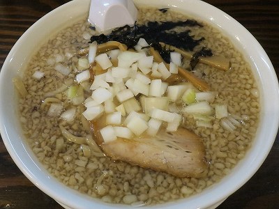 背脂煮干しラーメン