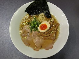 麺屋愛心　金色煮干し中華そば