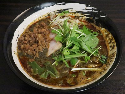 麺処 担熊　担々麺 黒