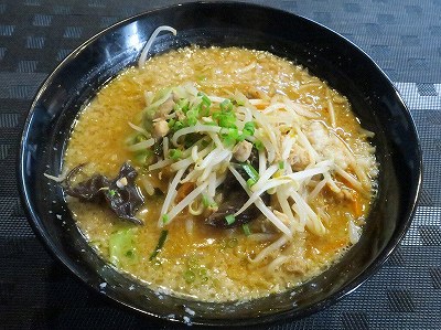 麺や 澪　背脂味噌