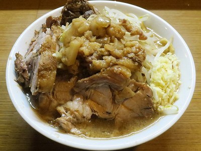 夢を語れ新潟　ラーメン豚マシ（ヤサイマシ）