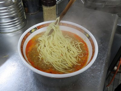 麺を入れる