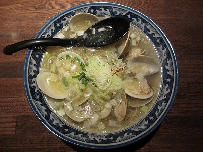 はまぐりラーメン