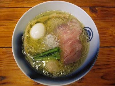 塩らぁ麺+味玉