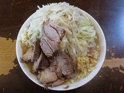 小ラーメン豚入り