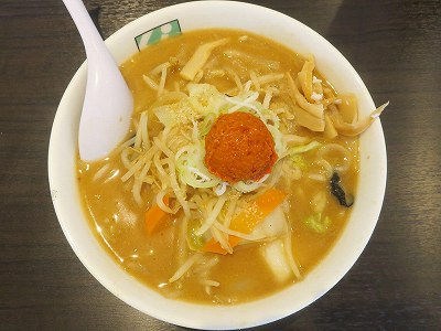 味噌野菜ラーメン