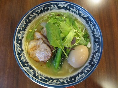 にごり塩ラーメン（小）＋煮卵