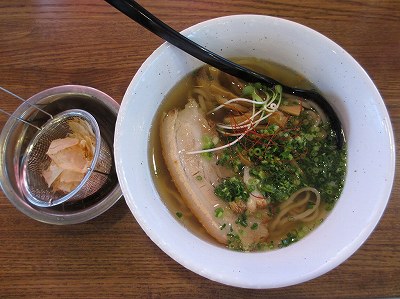 芳醇追い鶏節しおらーめん