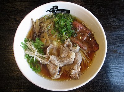 淡麗牛醤油ラーメン(限定)