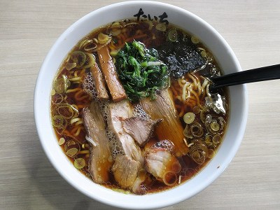 正油ラーメン