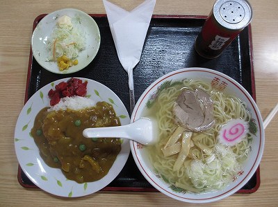 中華そば ミニカレーセット