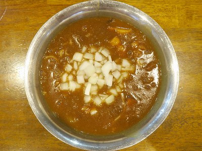 ハーフ三条カレーラーメン