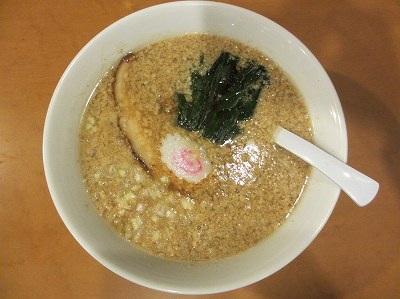 背脂中華そば（半麺）