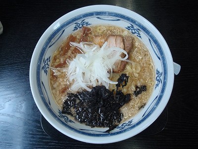 背脂醤油ラーメン