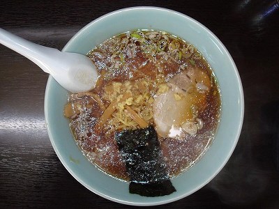 正油ラーメン