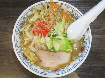 野菜味噌ラーメン