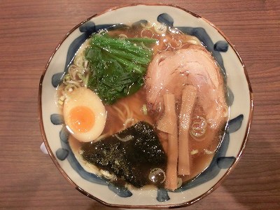 にぼし醤油らーめん