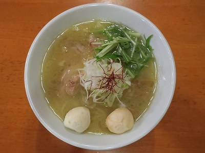 俺の鶏白湯塩らぁ麺