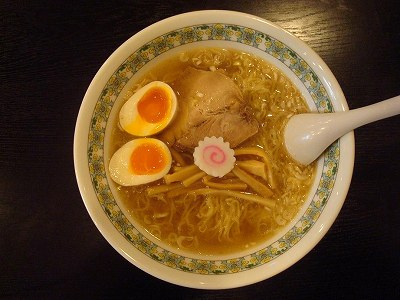 あっさりラーメン(とろ玉)