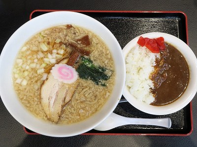 背油中華ミニカレーセット