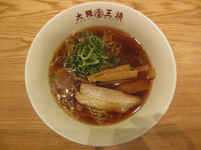 煮干醤油ラーメン