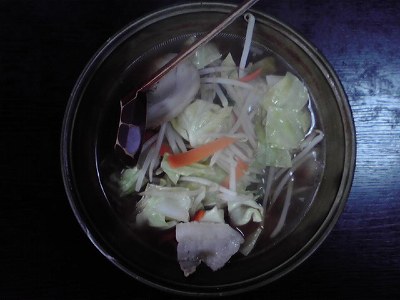 野菜ラーメン