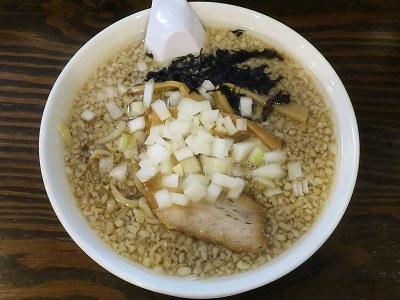 背脂煮干しラーメン