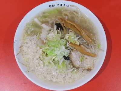 背脂タンメン