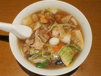 五目あんかけラーメン