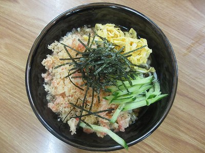 冷したぬきラーメン