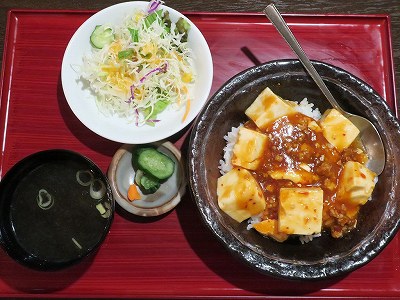 ミニマーボー丼