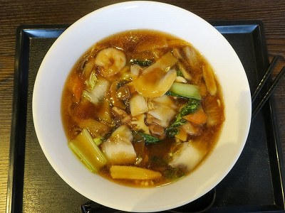 五目あんかけラーメン