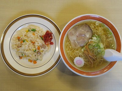 ラーメン、チャーハンセット