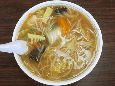 野菜あんかけラーメン