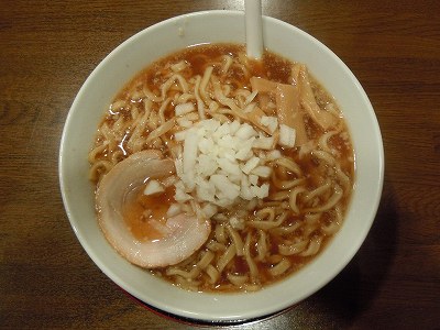 ラーメン（背脂少なめ）