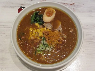 鶏カレーラーメン