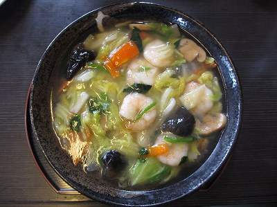 エビあんかけ麺