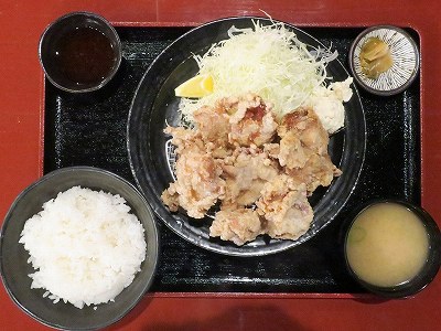 唐揚げ定食