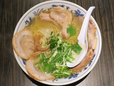 焼あごラーメン塩*三味又焼