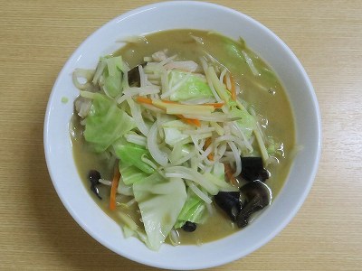 野菜タンメン