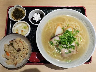 沖縄そば定食