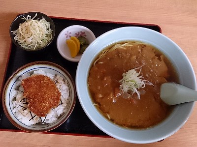 カレーラーメンセット