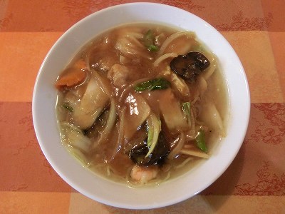 海鮮カレーあんかけ麺