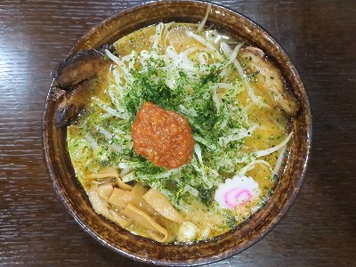 からしみそラーメン