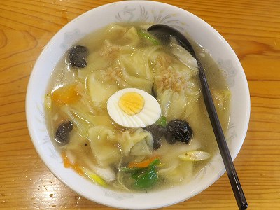 五目ワンタン麺