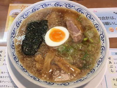 醤油ラーメン